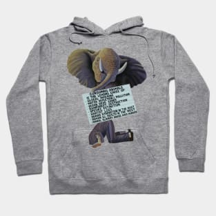 The Elephant in the Room Hoodie